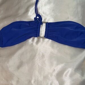Classic Bandeau Bikini Top in Cobalt Blue